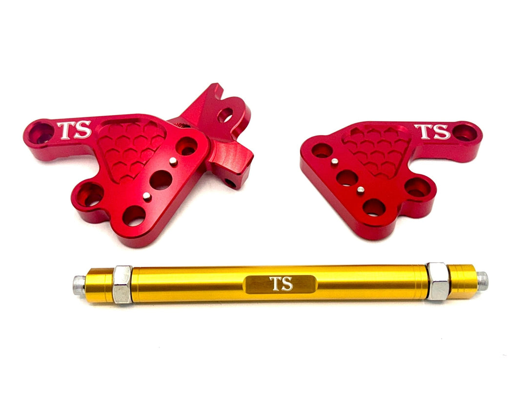 Custom CNC Aluminum Footpeg Bracket Assembly Talaria MX3, MX4