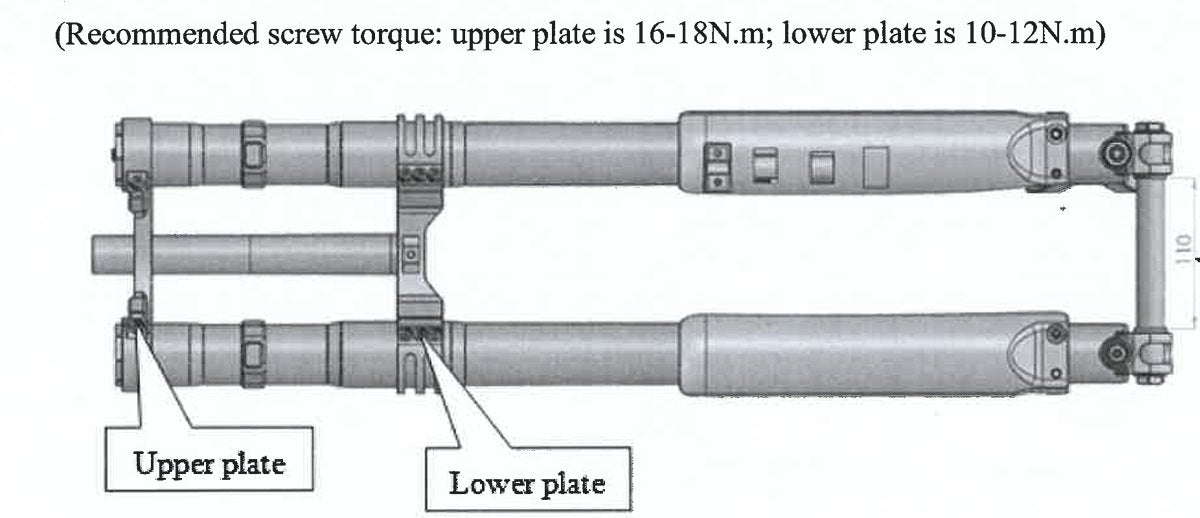 Titanium Bolt Kit WITH axle bolts (Fastace Fork )