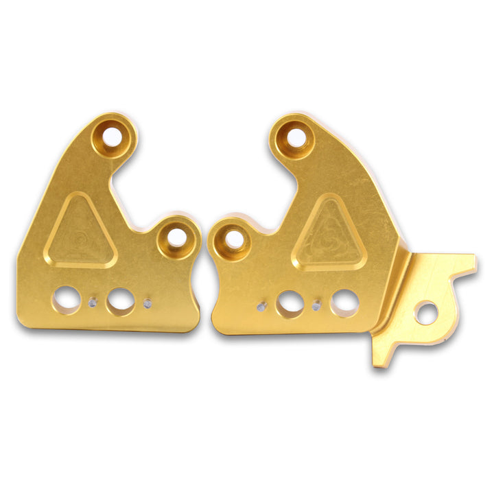 NTC Billet Aluminum Foot Peg Brackets With Kickstand Option (SURRON LBX)