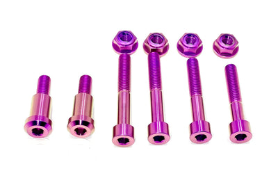 Titanium Rear Suspension/ Linkage Bolt Kit (Surron LBX & Segway X260)