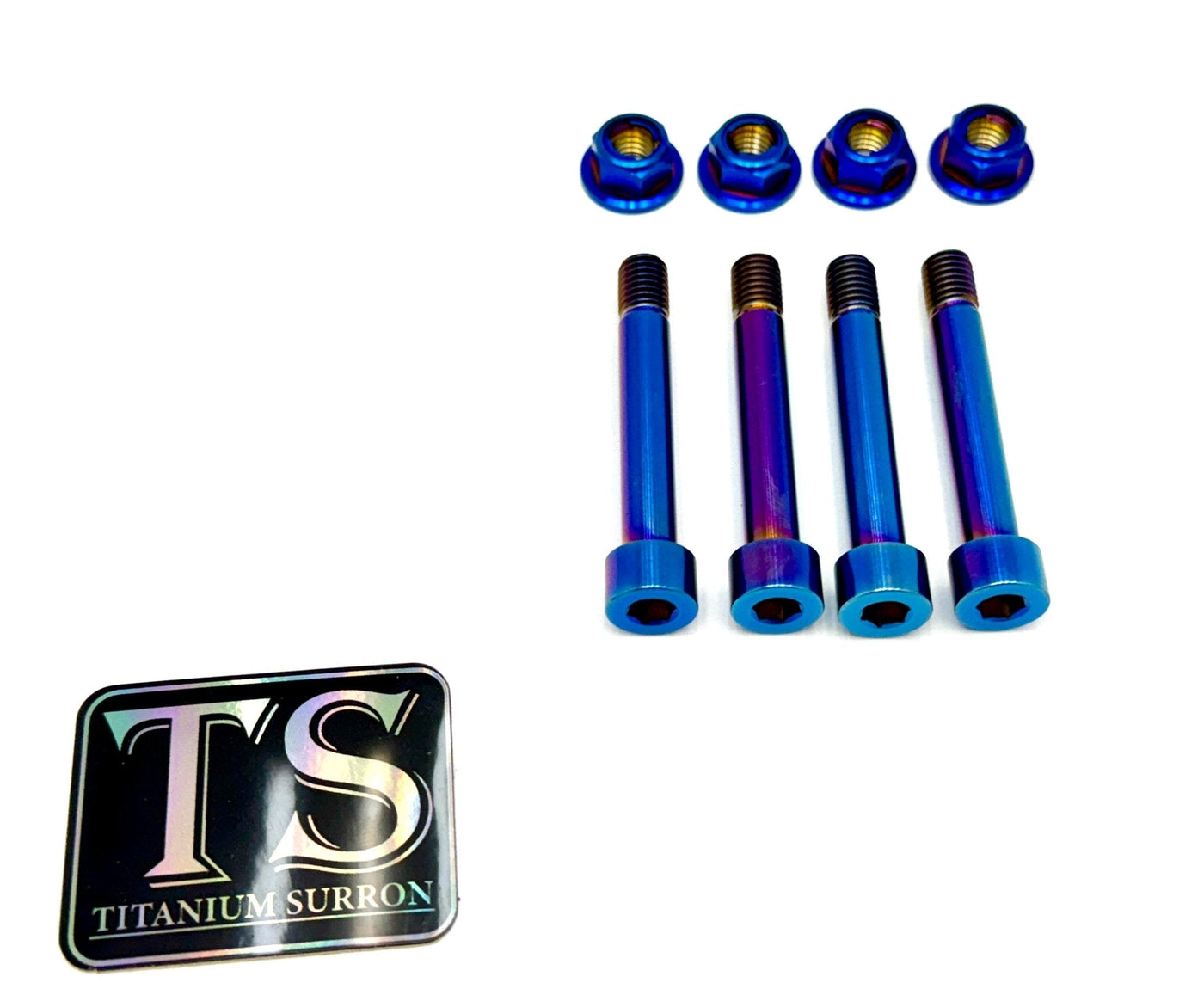 Titanium Rear Suspension/ Linkage Bolt Kit (ERIDE PRO)