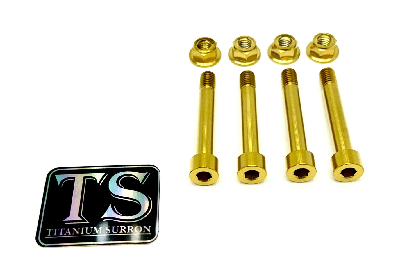 Titanium Rear Suspension/ Linkage Bolt Kit (ERIDE PRO)