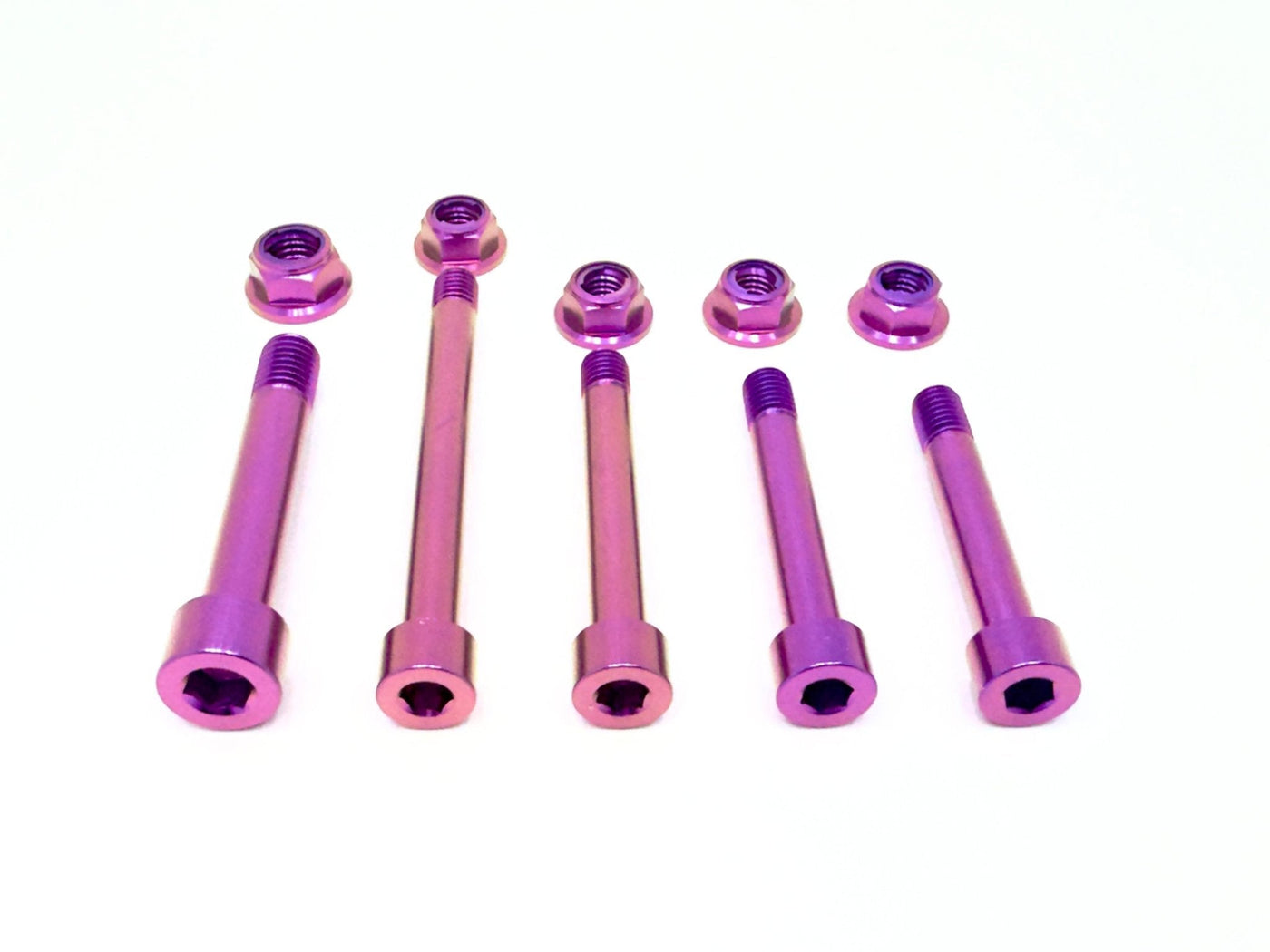 Titanium Linkage / Rear Shock Bolt Kit (TALARIA)