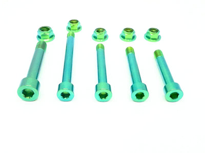 Titanium Linkage / Rear Shock Bolt Kit (TALARIA)