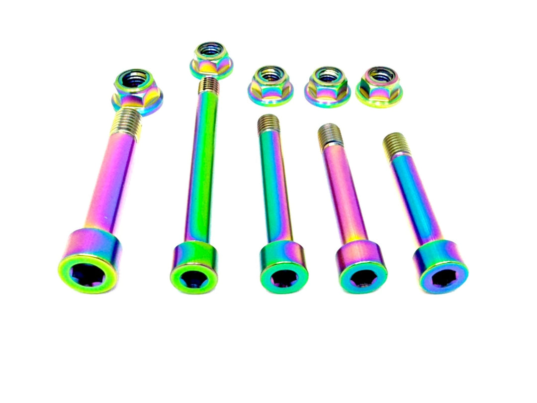 Titanium Linkage / Rear Shock Bolt Kit (TALARIA)