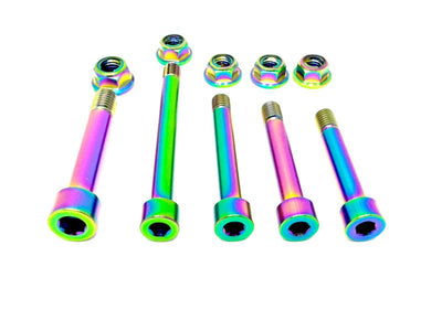 Titanium Linkage / Rear Shock Bolt Kit (TALARIA)