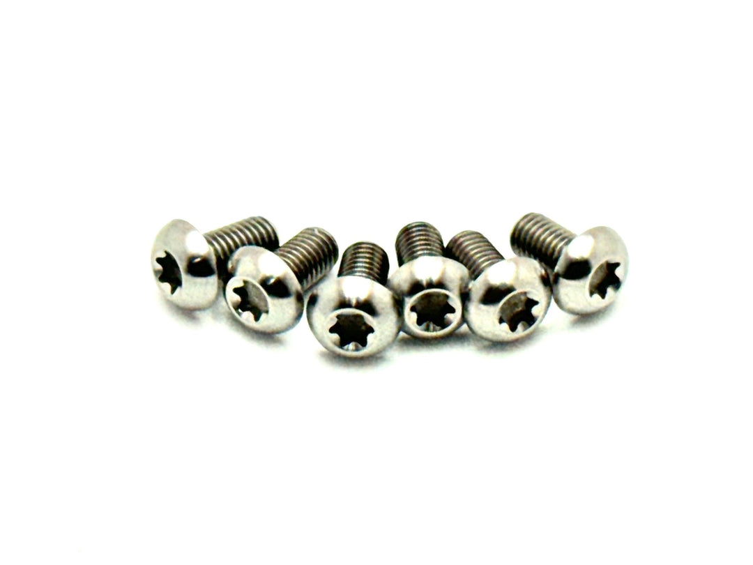 Titanium front rotor bolts
