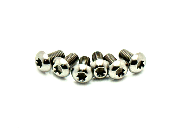 Titanium front rotor bolts