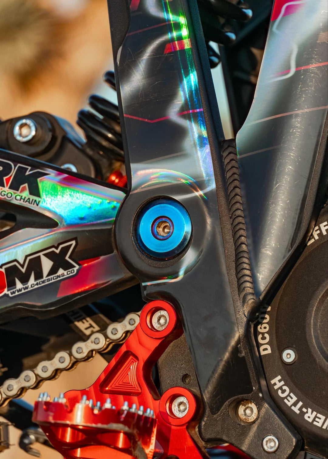 Titanium Swingarm Bolts (TALARIA)