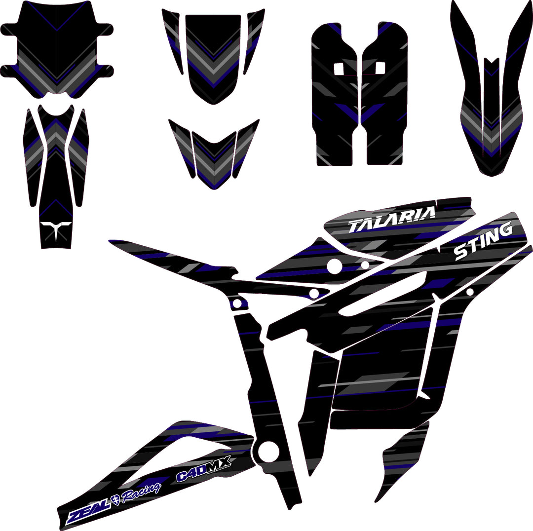 TALARIA STING BLOCKED GRAPHIC KIT