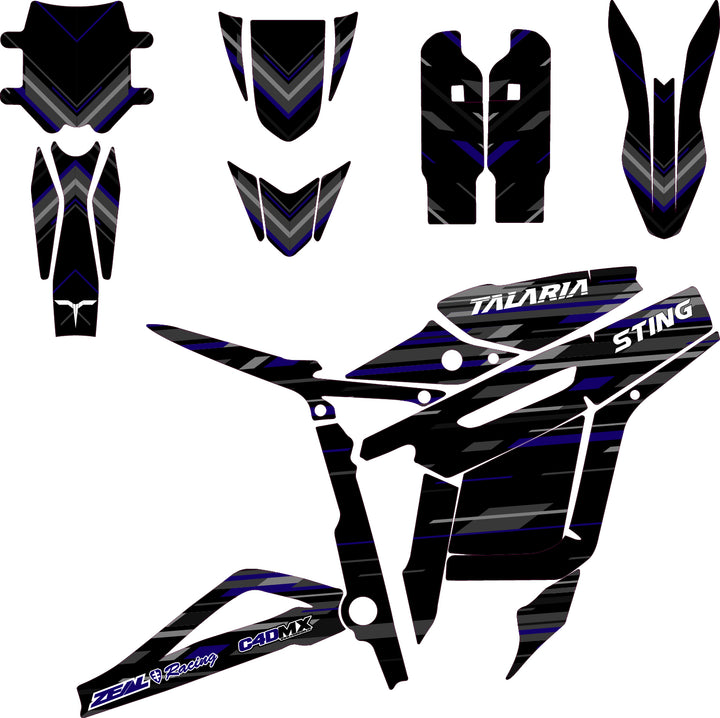 TALARIA STING BLOCKED GRAPHIC KIT