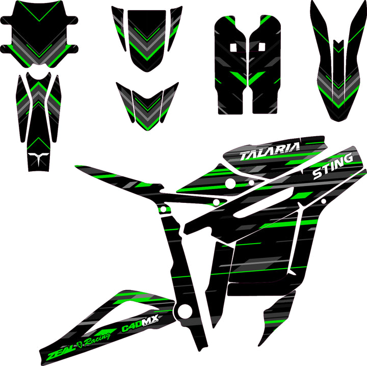 TALARIA STING BLOCKED GRAPHIC KIT