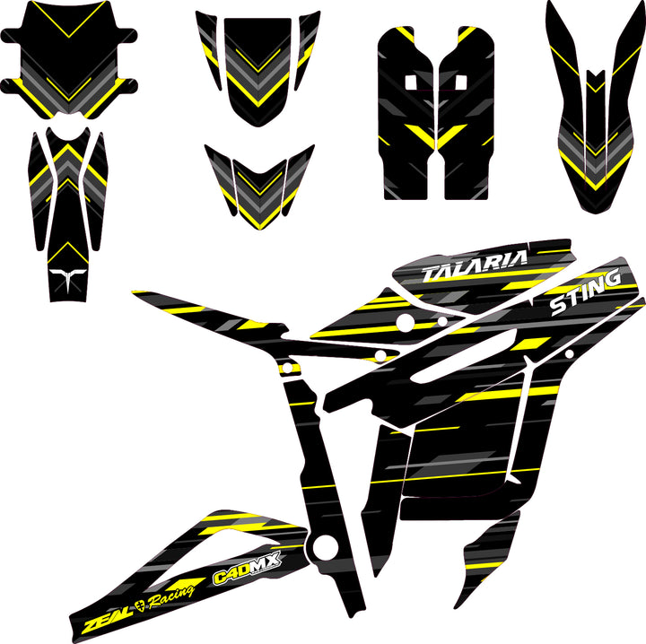 TALARIA STING BLOCKED GRAPHIC KIT