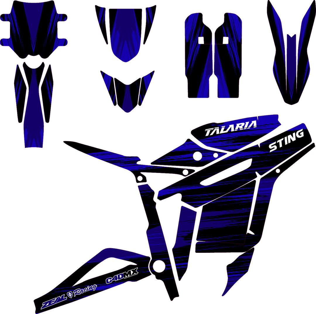 TALARIA STING GRUNGE GRAPHIC KIT