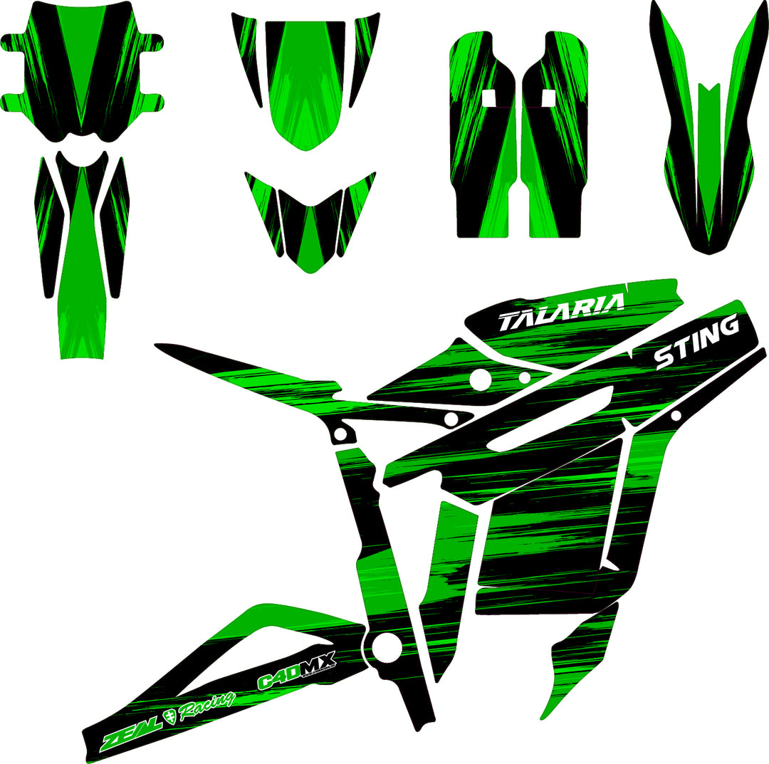 TALARIA STING GRUNGE GRAPHIC KIT