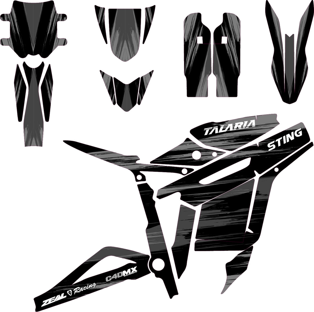 TALARIA STING GRUNGE GRAPHIC KIT