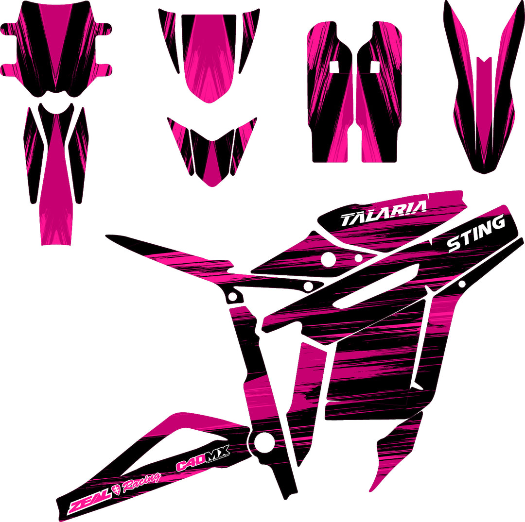 TALARIA STING GRUNGE GRAPHIC KIT