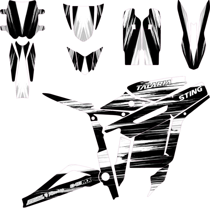 TALARIA STING GRUNGE GRAPHIC KIT