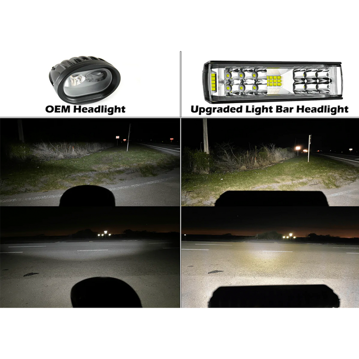 GRITSHIFT Headlight Blinder Led light Bar